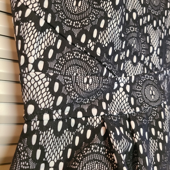 Anthropologie Hazel Black Lace Dress with Pockets - Picture 4 of 16